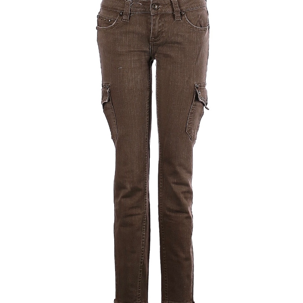 ANTIQUE RIVET Cargo Skinny Studded Jeans Sz 25
